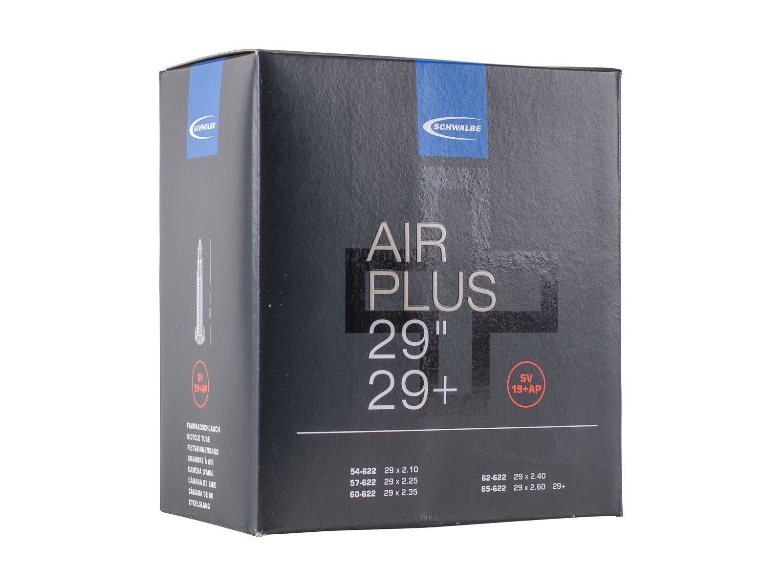 Schwalbe Air Plus Schlauch SV 19+AP - 29 x 2.10-2.60 - Bild 1