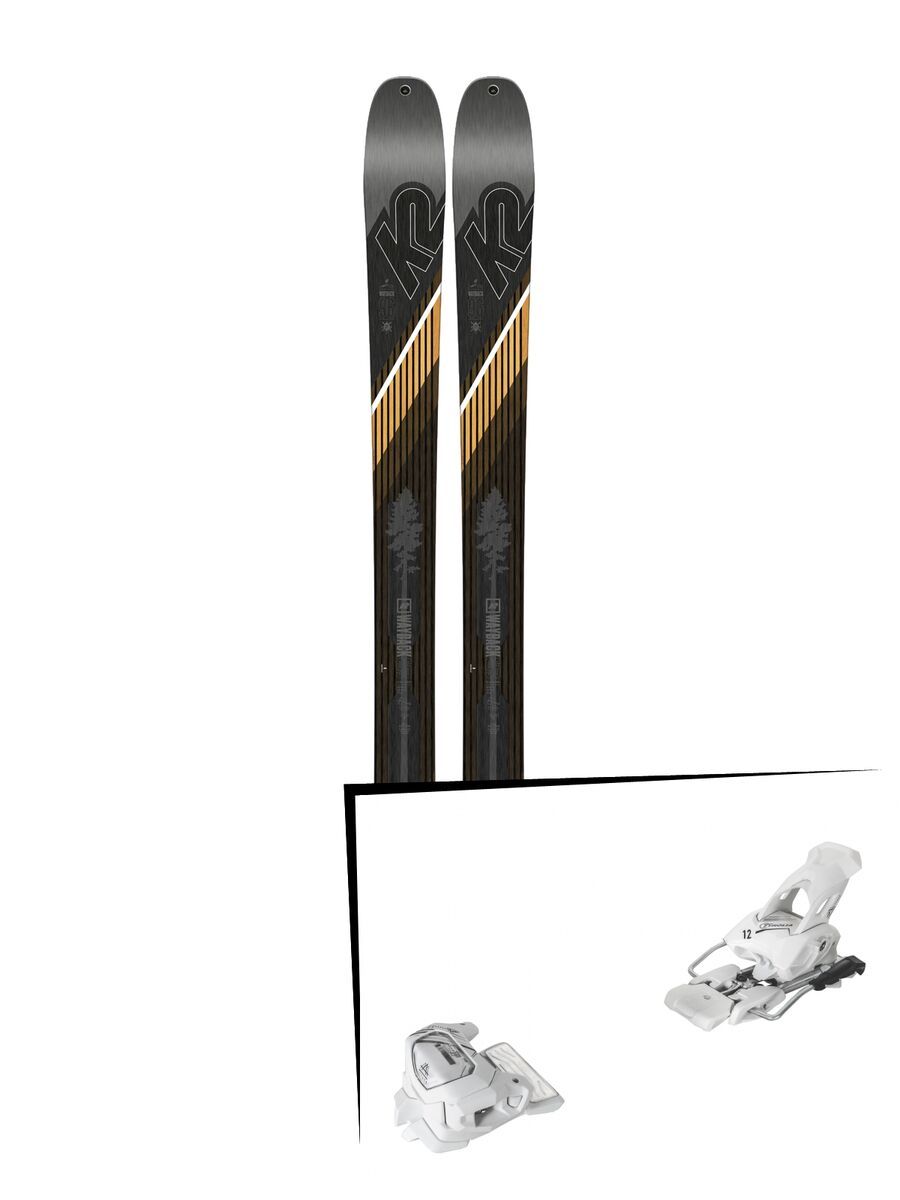 Set: K2 SKI Wayback 96 2019 + Tyrolia Attack² 12 GW matt white - Bild 1