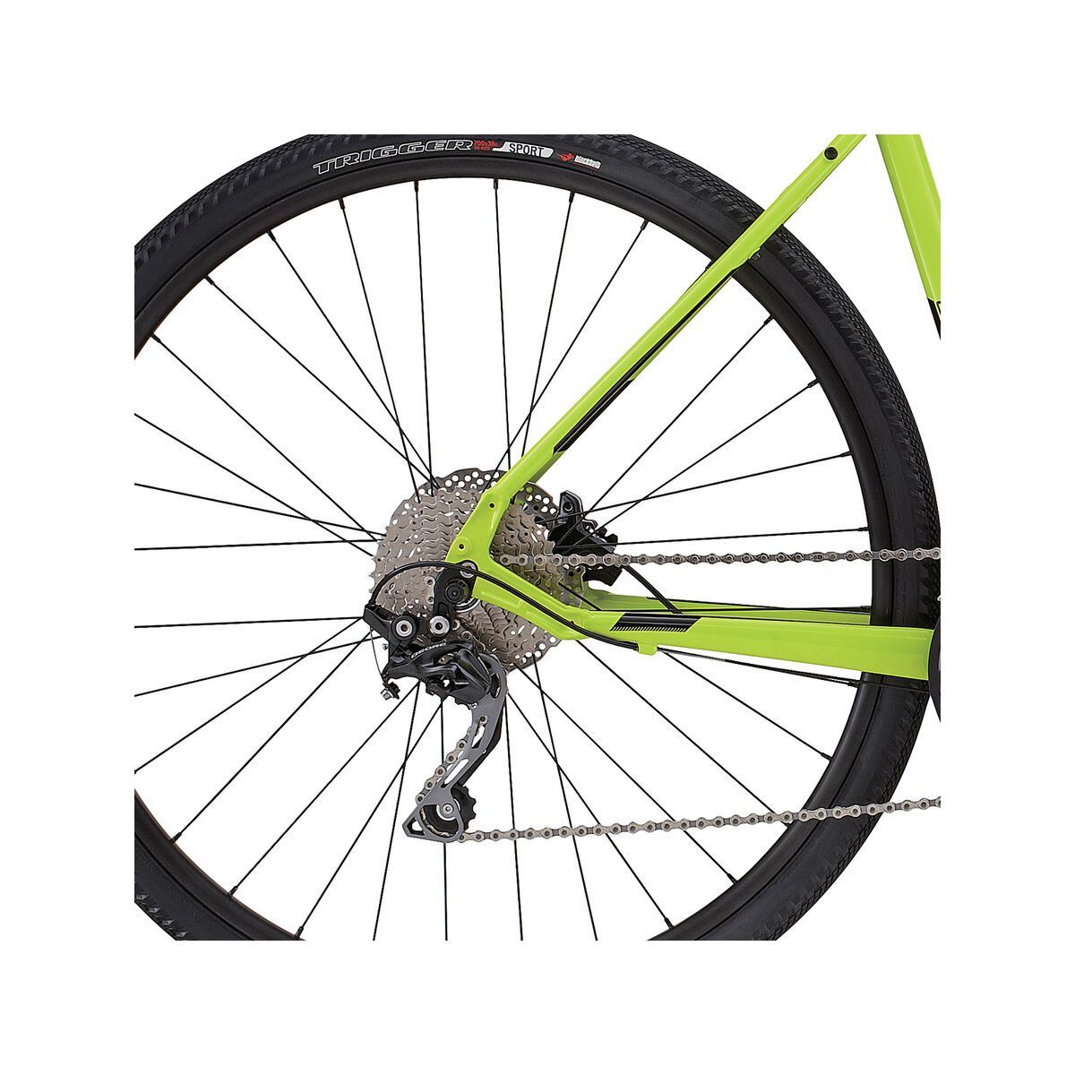 Specialized Crosstrail Elite Disc, hyper/satin black/rocket red - Bild 4