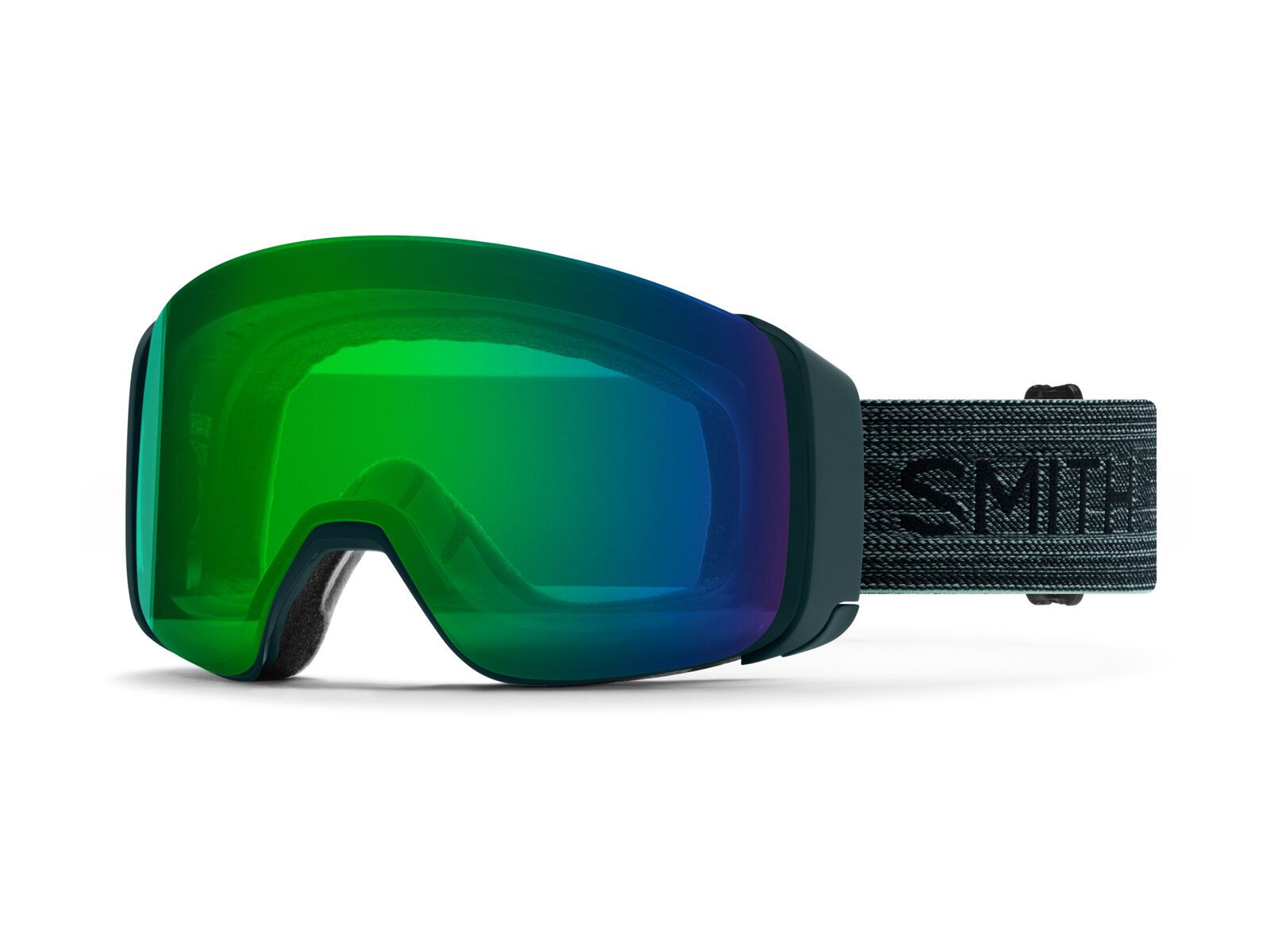 Smith 4D Mag inkl. WS, deep forest/Lens: chromapop everyday green mirror - Bild 1