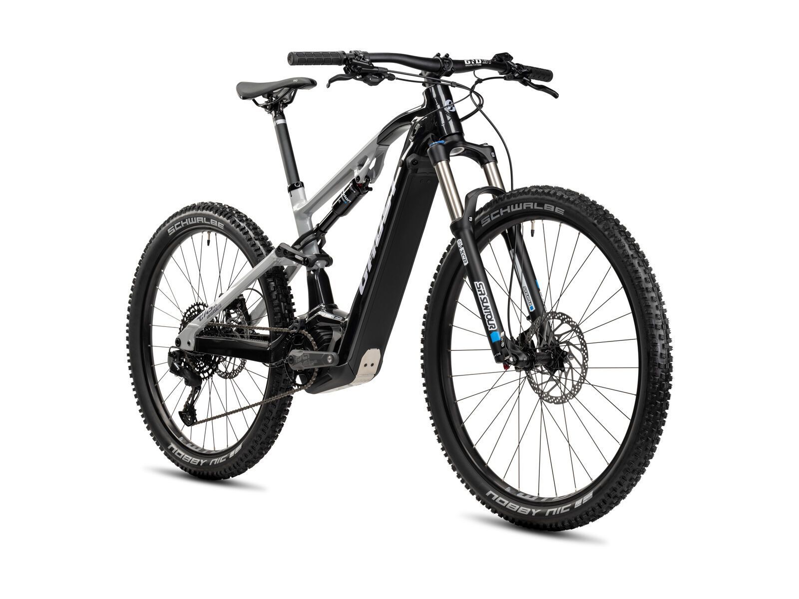 Ghost E-ASX 130 Universal AL, metallic anthracite/light gray - glossy/matt - Bild 2