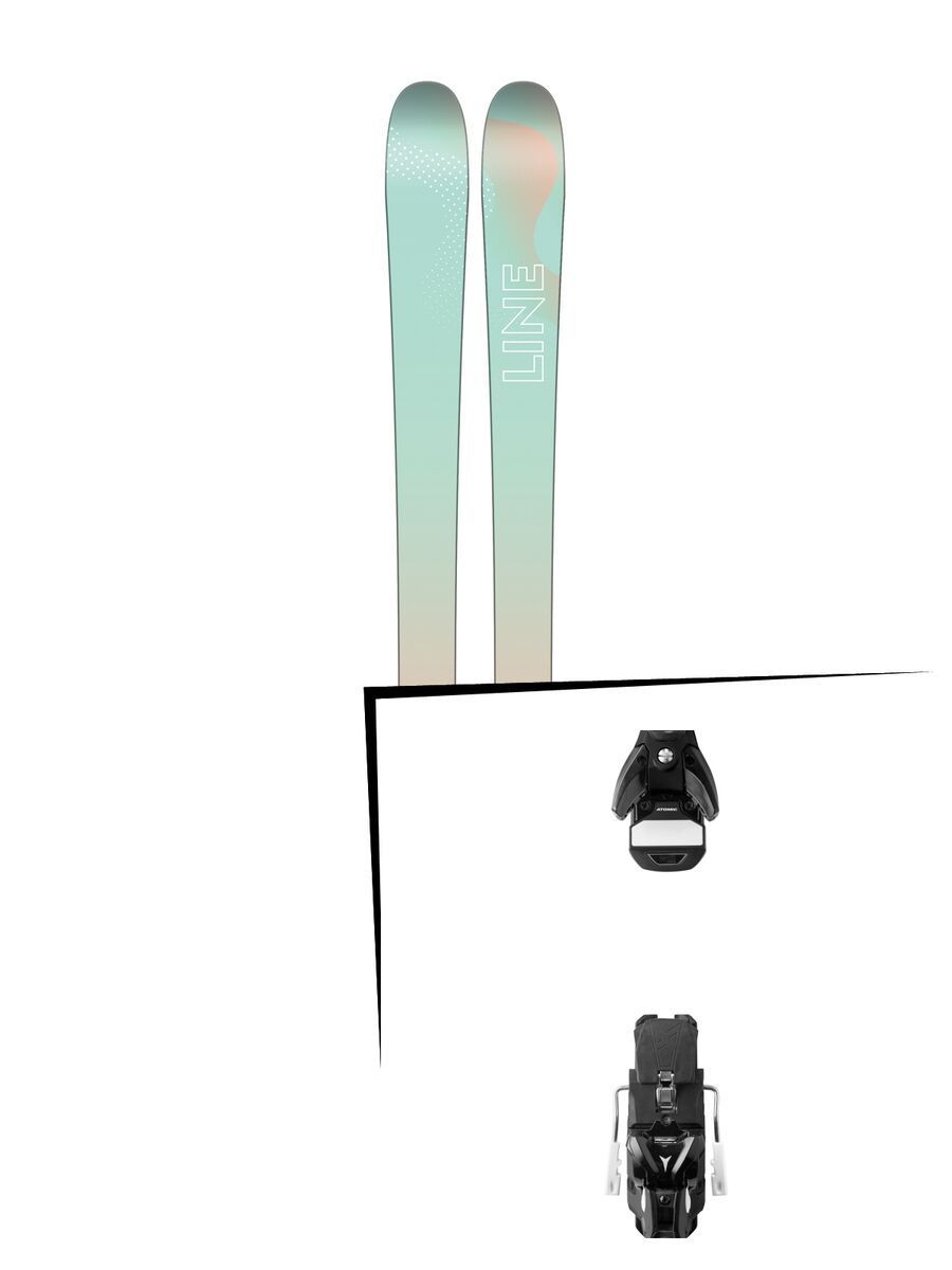 Set: Line Soulmate 86 2018 + Atomic STH 13 WTR black/gun metal - Bild 1