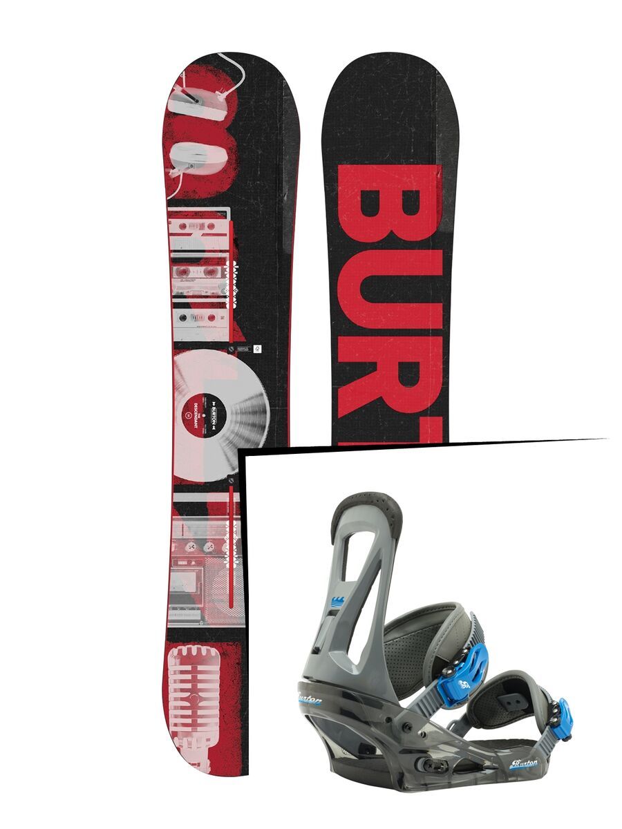 Burton Set: Descendant Wide 2016 + Burton Freestyle - Bild 1