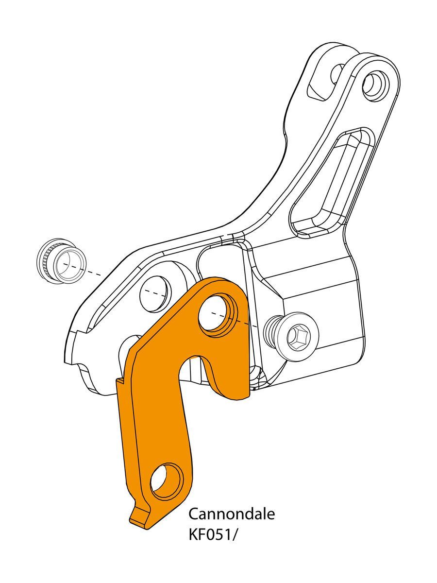Cannondale KF051 Schaltauge - Bild 1