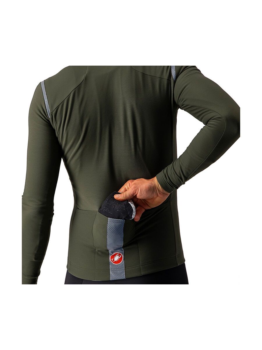 Castelli Emergency 2 Rain Jacket, light black - Bild 5