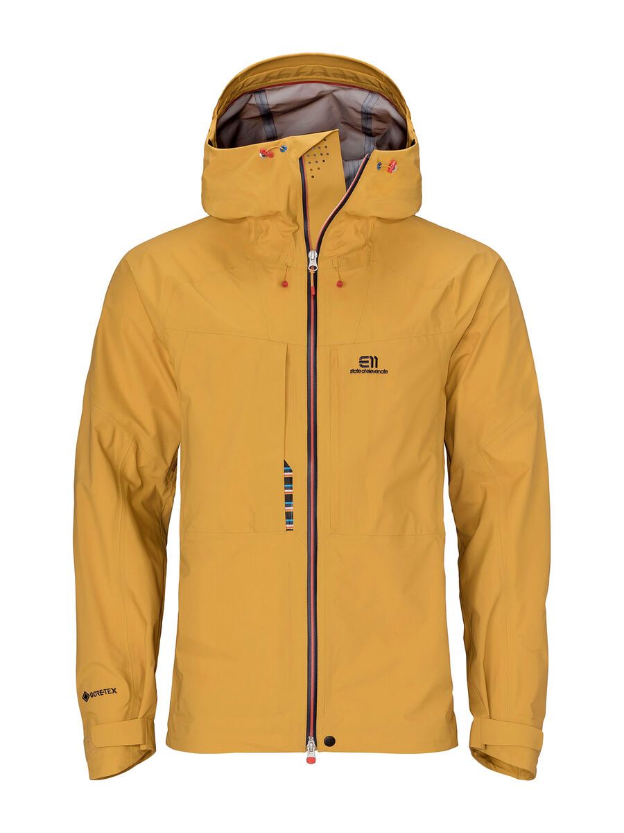 Elevenate Men's Free Tour Shell Jacket, mineral yellow - Bild 1