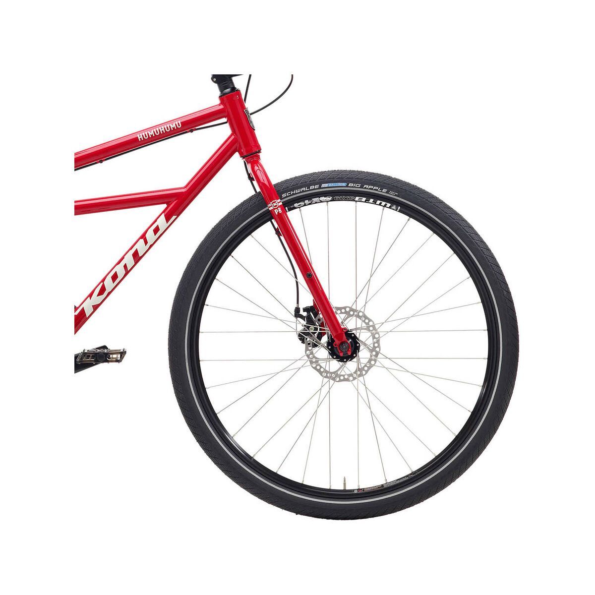 Kona Humuhumu, Blood Red w/Off-White & Silver - Bild 2