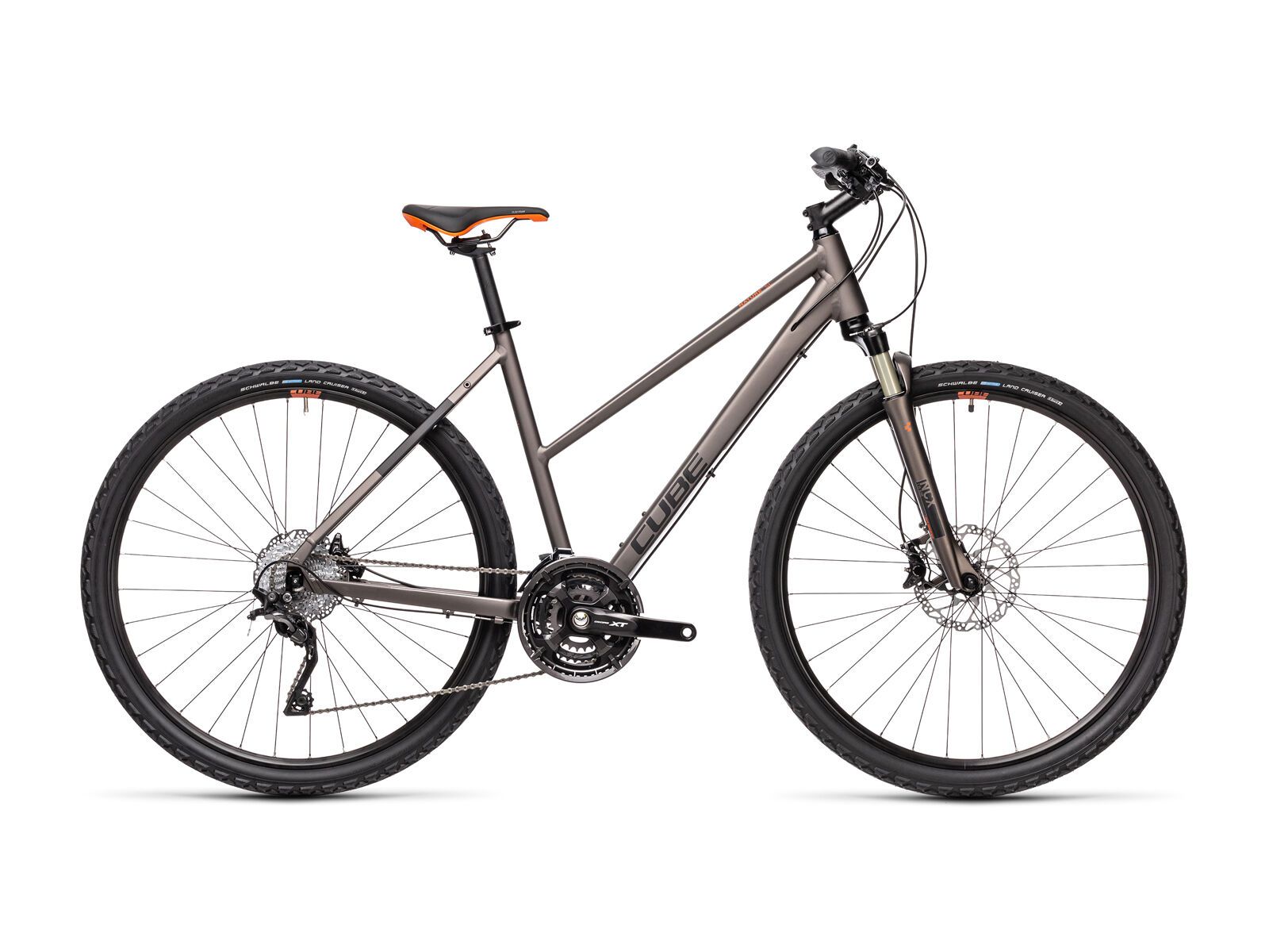 Cube Nature SL Trapeze, teak´n´orange - Bild 1