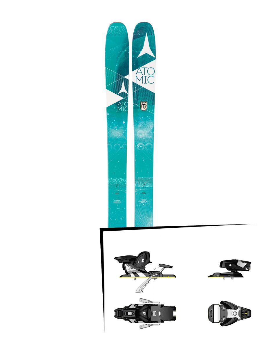 Atomic Set: Century 102 2016 + Salomon STH2 WTR 13 - Bild 1