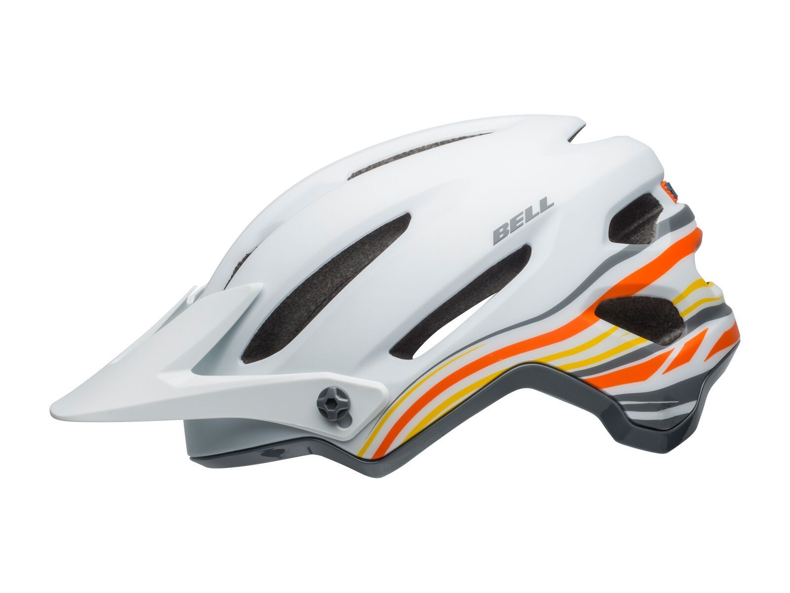 Bell 4Forty, rush matte/gloss white/orange - Bild 4