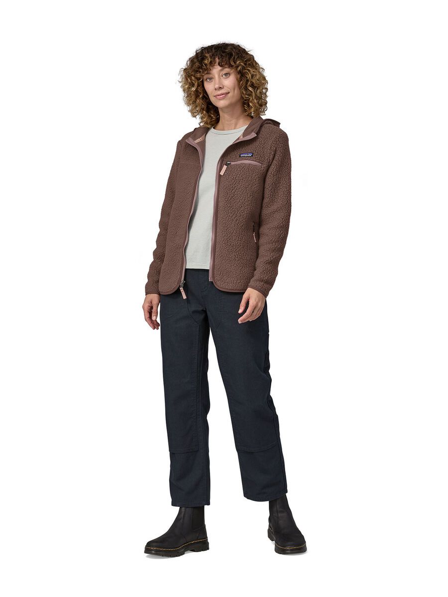 Patagonia Women's Retro Pile Hoody, dusky brown - Bild 4