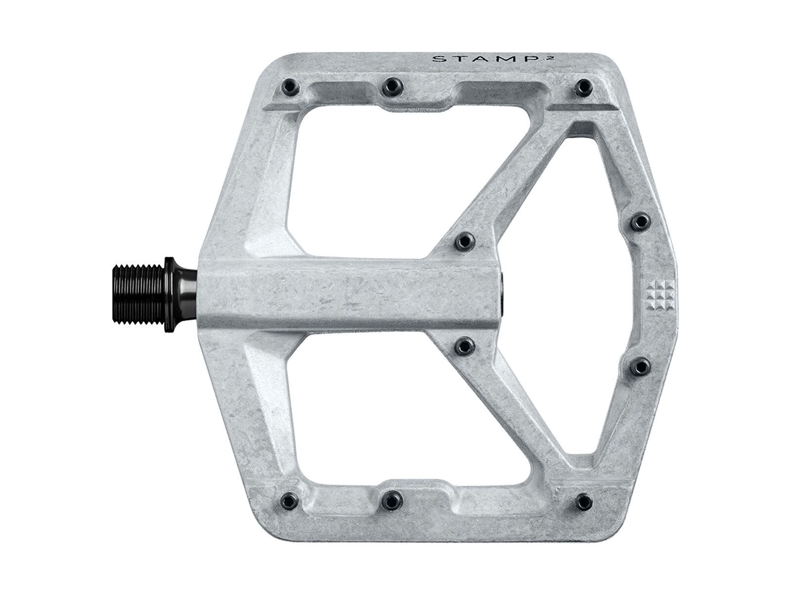 Crankbrothers Stamp 2 Large, raw silver - Bild 1