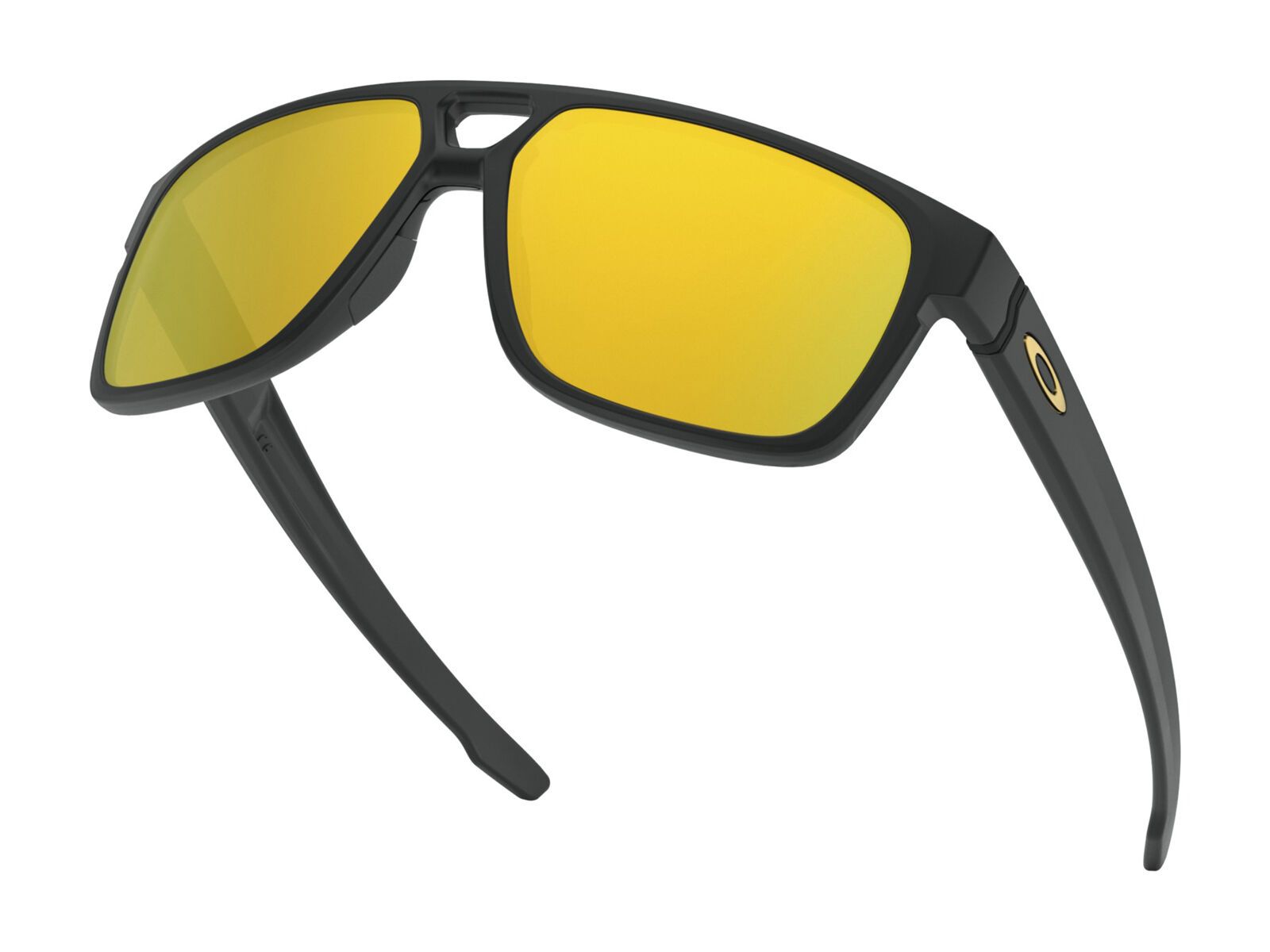 Oakley Crossrange Patch, matte black/Lens: 24k iridium - Bild 5