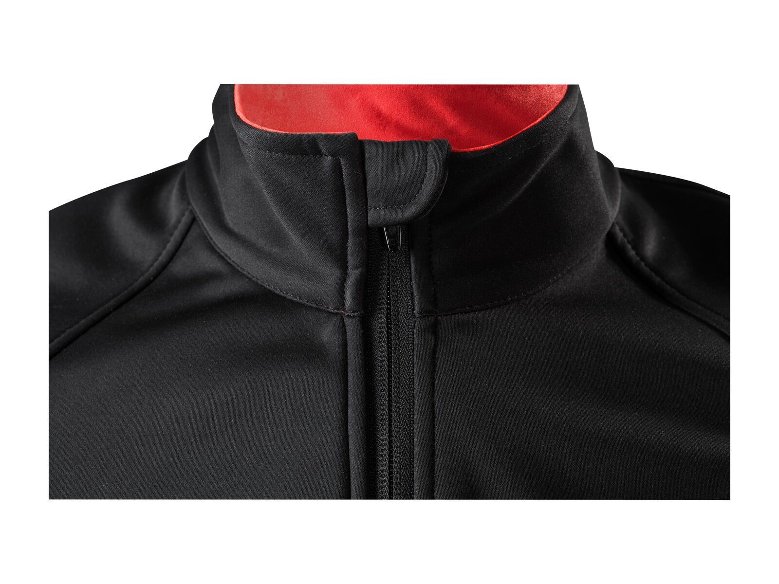 Cube Blackline Softshell Jacke, black´n´white´n´red - Bild 4