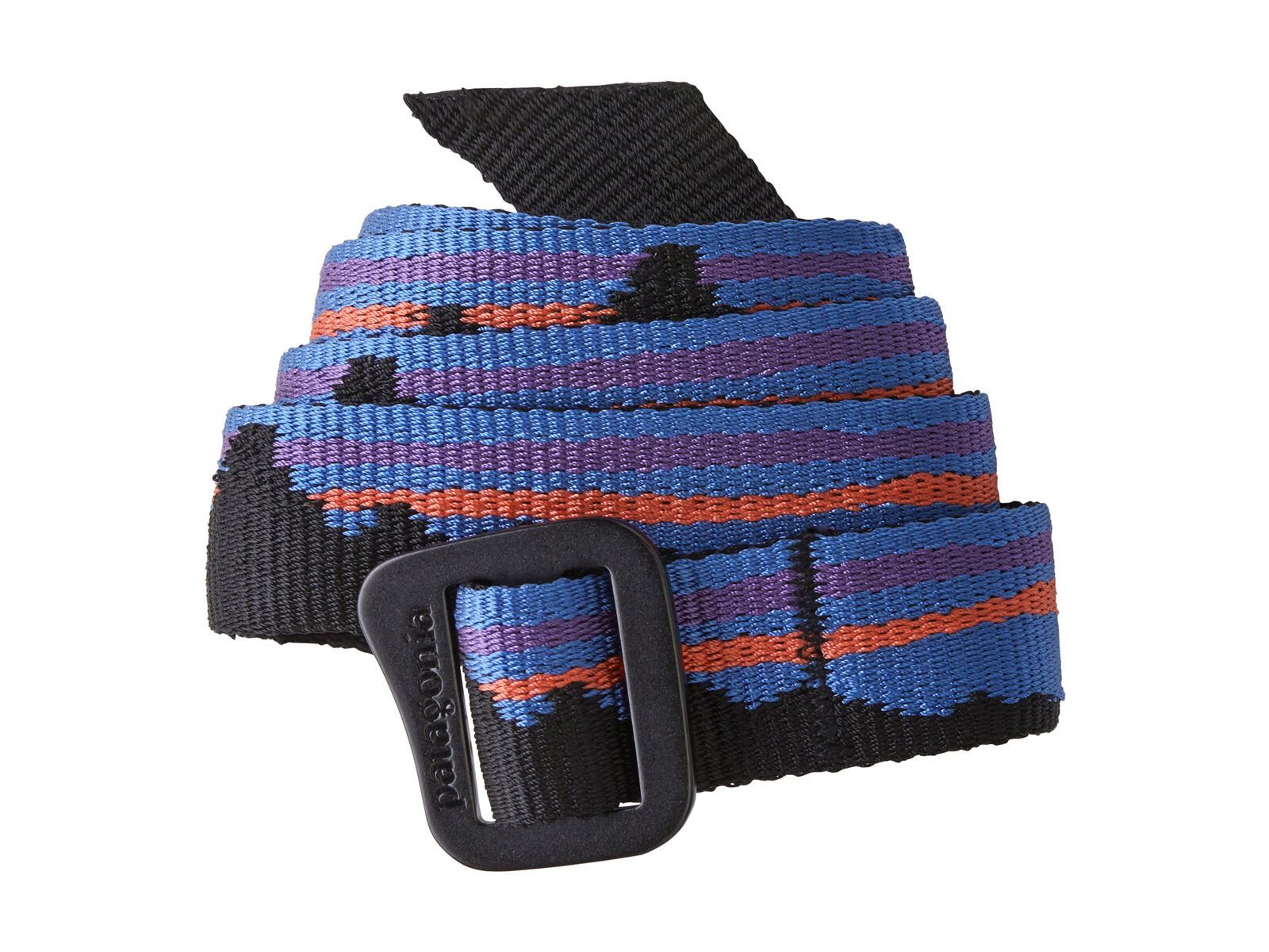Patagonia Friction Belt, fitz roy belt: black - Bild 1