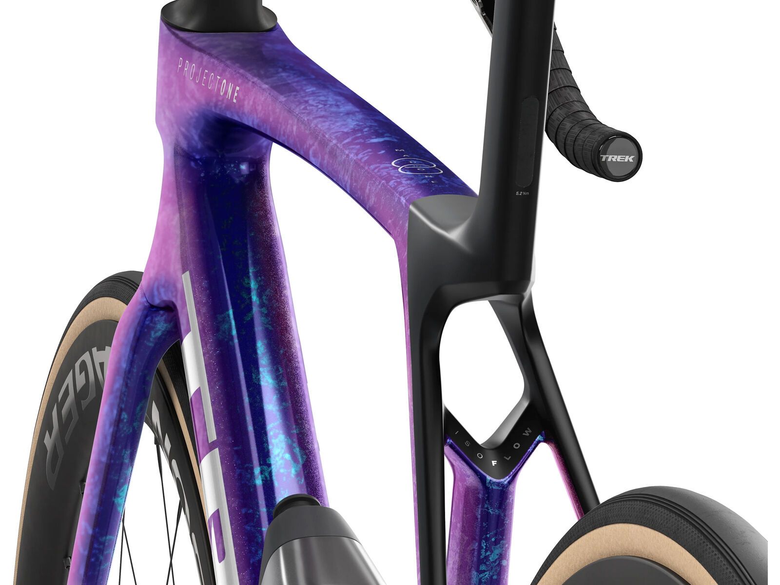 Trek Madone SLR 7 AXS Gen 8, purple phaze/amethyst marble - Bild 4