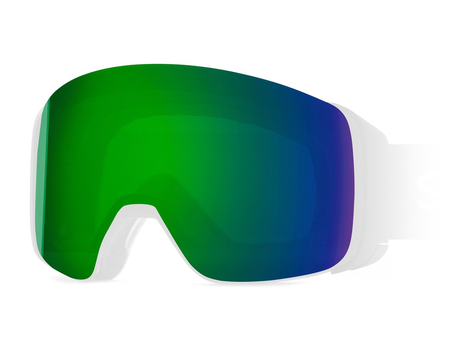 Smith 4D Mag Replacement Lens, chromapop sun green mirror - Bild 1