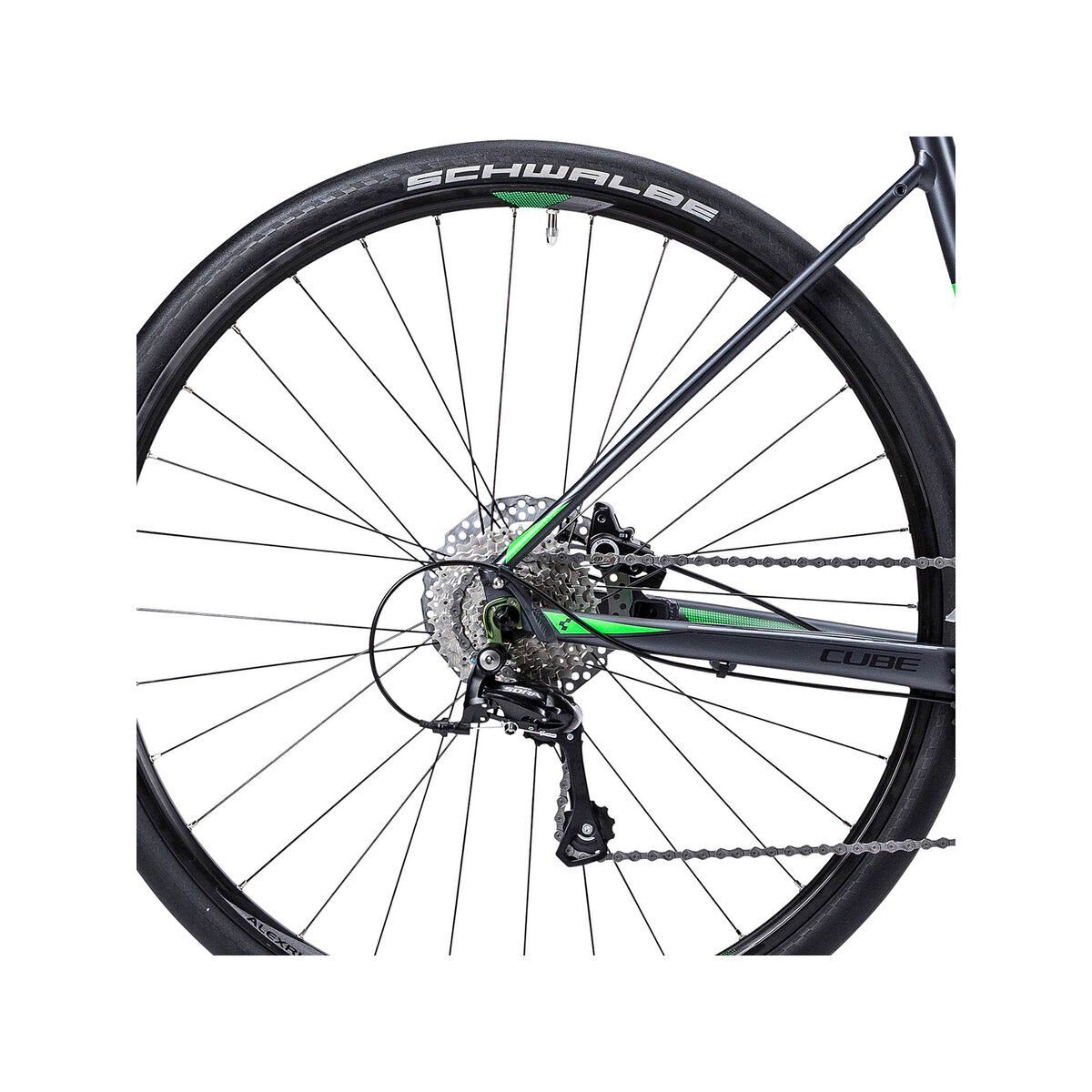 Cube SL Road Pro Trapeze, anthrazit black green - Bild 4