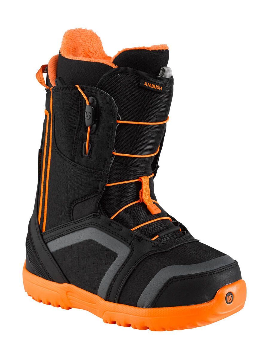 Burton Ambush Smalls, Black/Orange - Bild 4