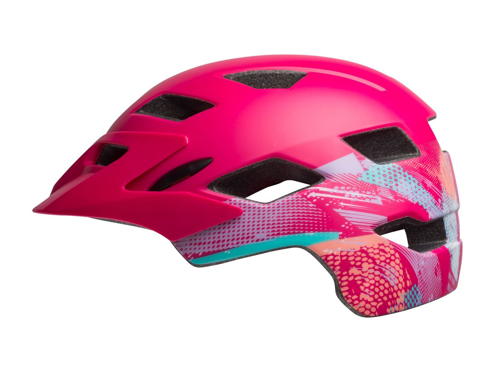 Bell Sidetrack Youth, green ridgeline matte berry - Bild 1