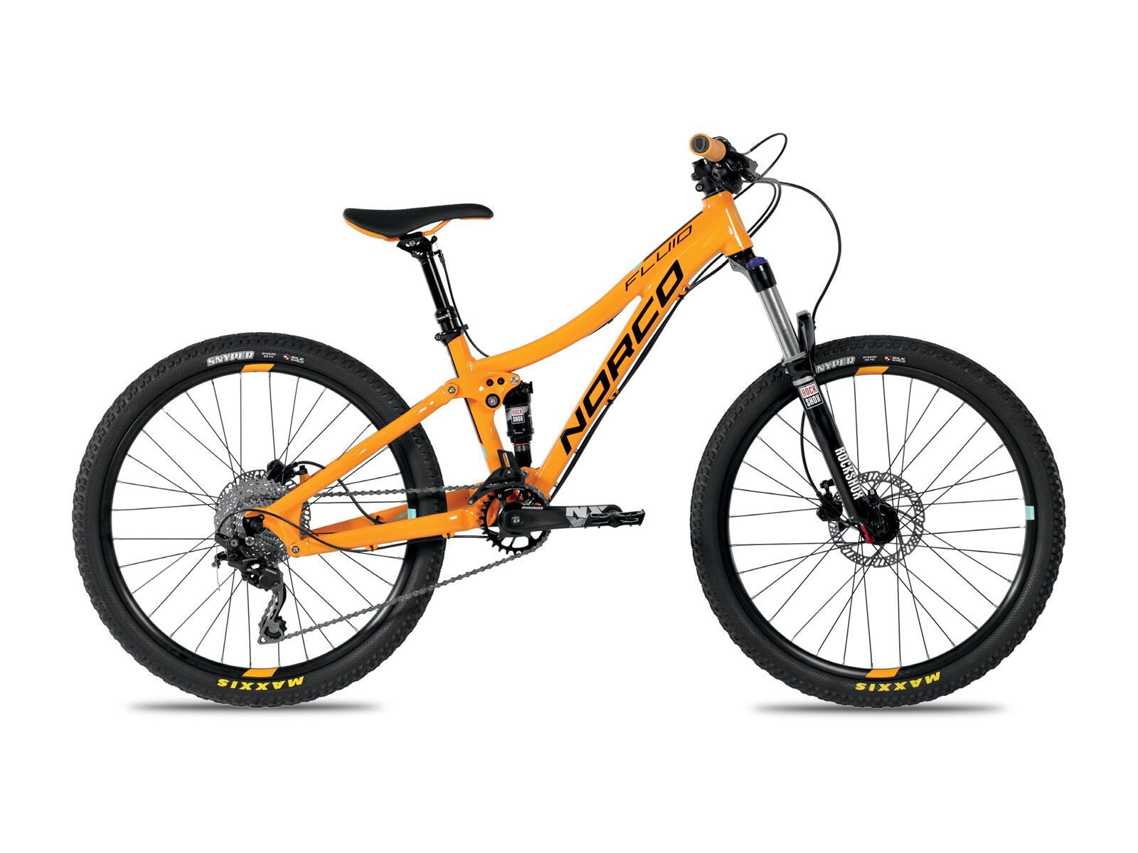 Norco Fluid FS 4.2, orange/black - Bild 1