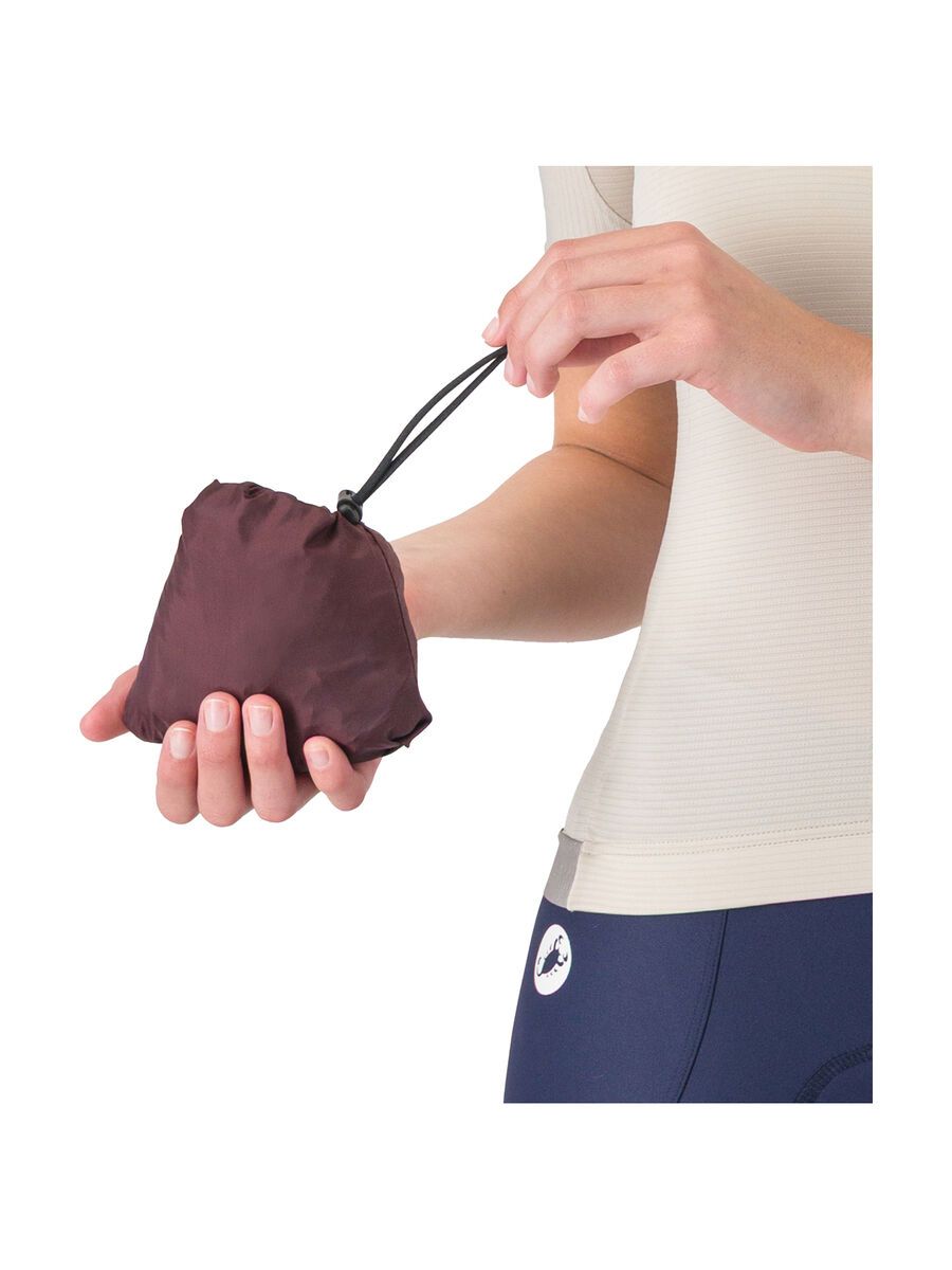 Castelli Aria Shell 2 W Jacket, deep bordeaux - Bild 7