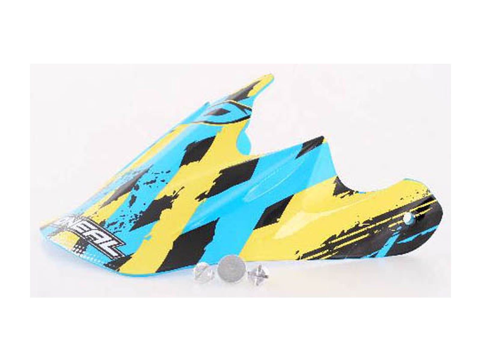 ONeal Spare Visor Fury Fidlock DH Helmet, yellow/cyan - Bild 1