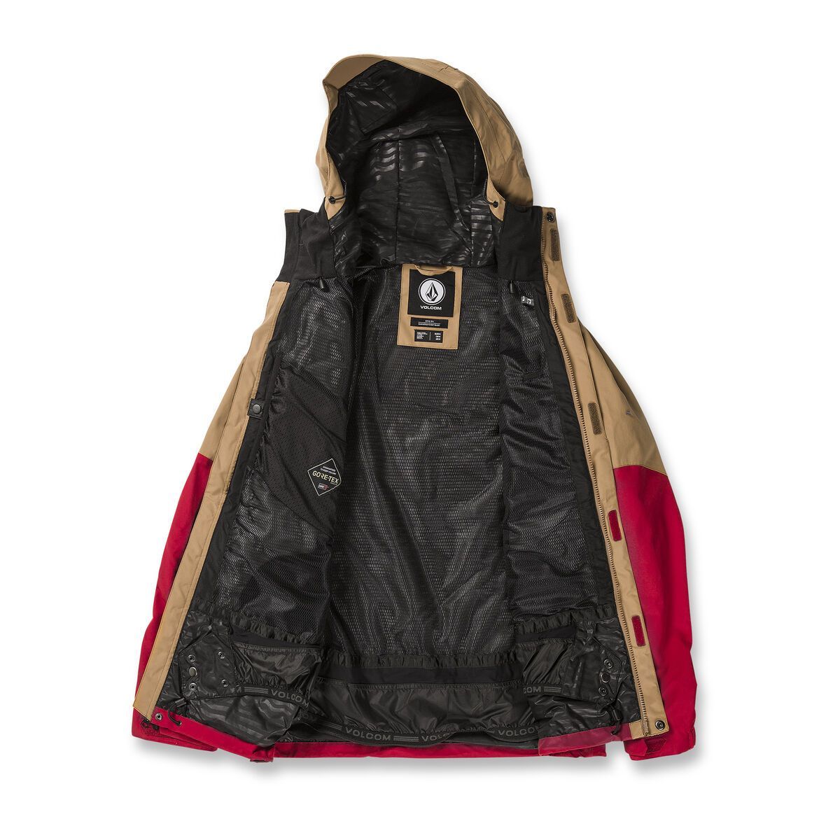 Volcom L Gore-Tex Jacket, caramel - Bild 2