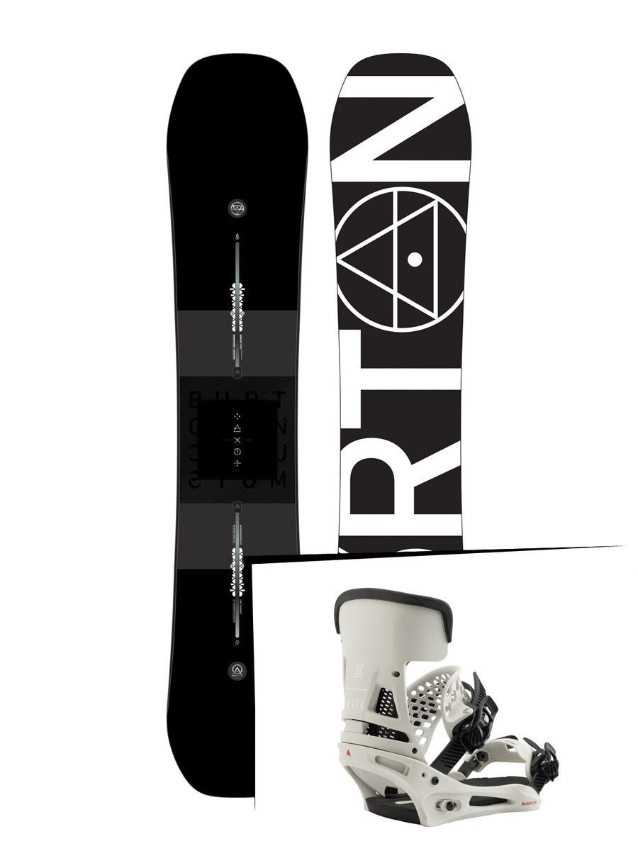 Set: Burton Custom X Flying V 2019 +  Malavita (2218354S) - Bild 1