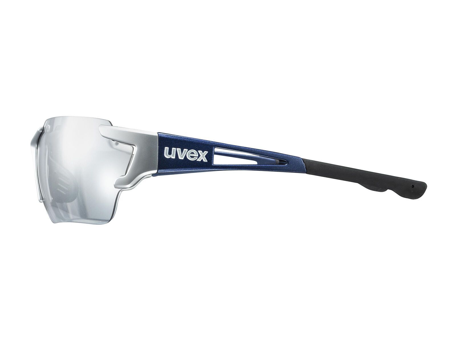 uvex sportstyle 803 race v, silver blue metallic/Lens: variomatic litemirror silver - Bild 2