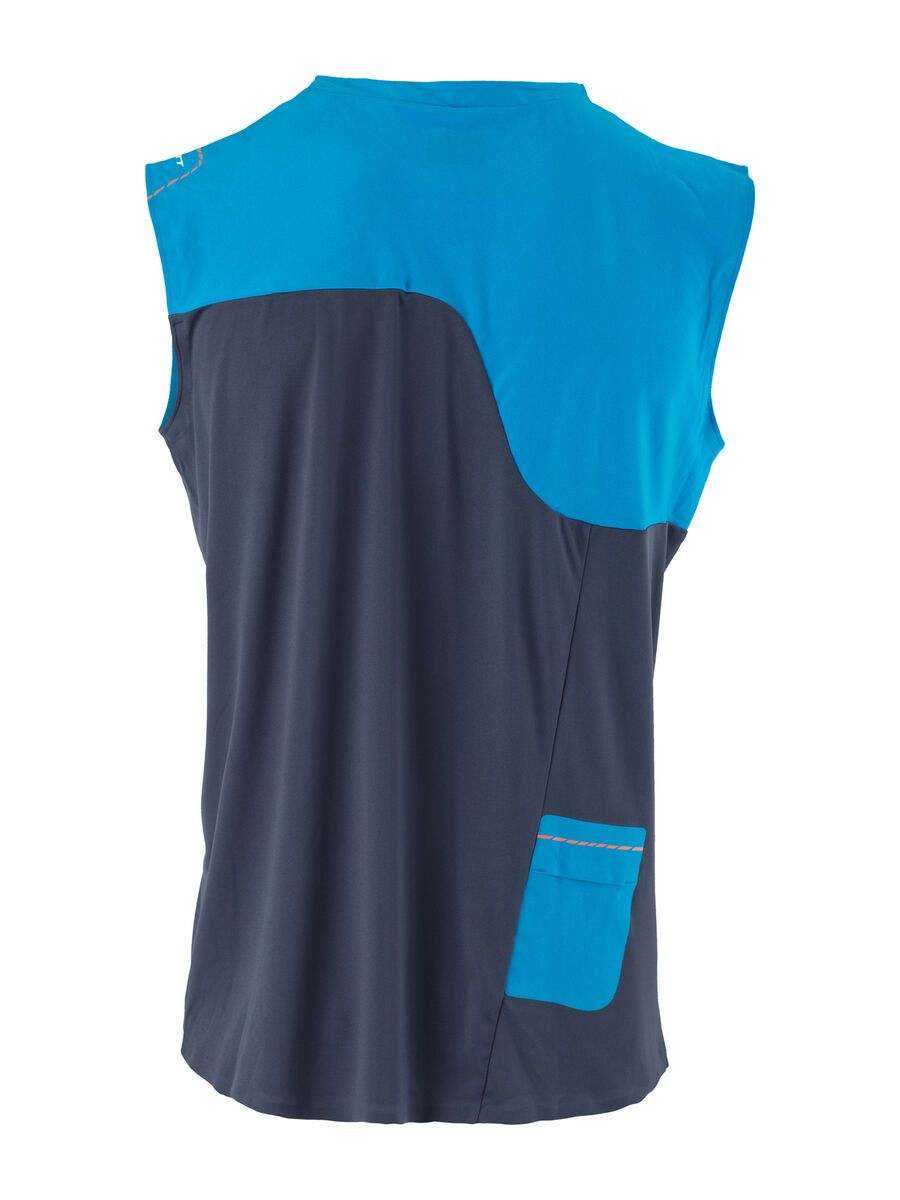 Scott Trail Tech 10 w/o sl Shirt, blue nights/diva blue - Bild 2