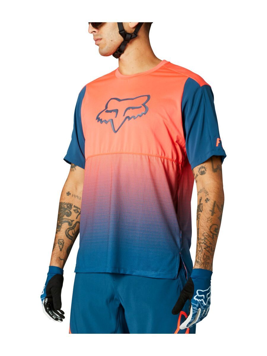 Fox Flexair SS Jersey, atomic punch - Bild 3