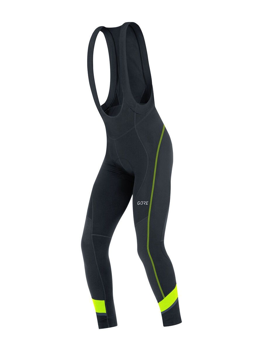 GOREWEAR C5 Thermo Trägerhose+, black/neon yellow - Bild 1