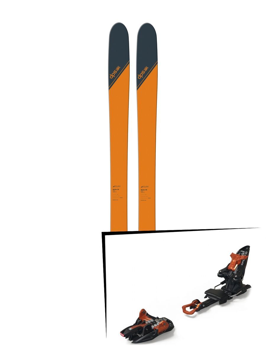 Set: DPS Skis Wailer 99 Tour1 2018 + Marker Kingpin 10 black/copper - Bild 1