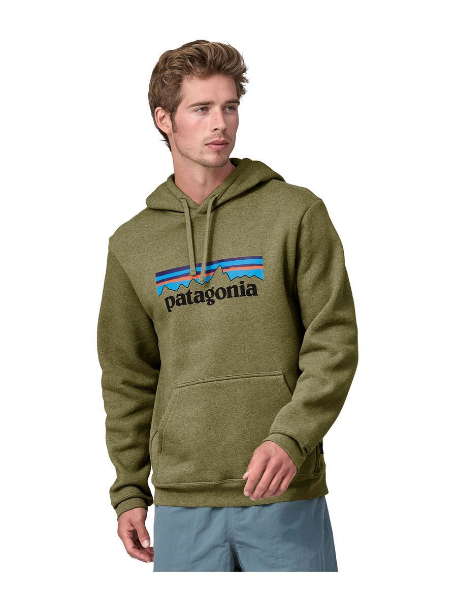 Patagonia P-6 Logo Uprisal Hoody, buckhorn green - Bild 2