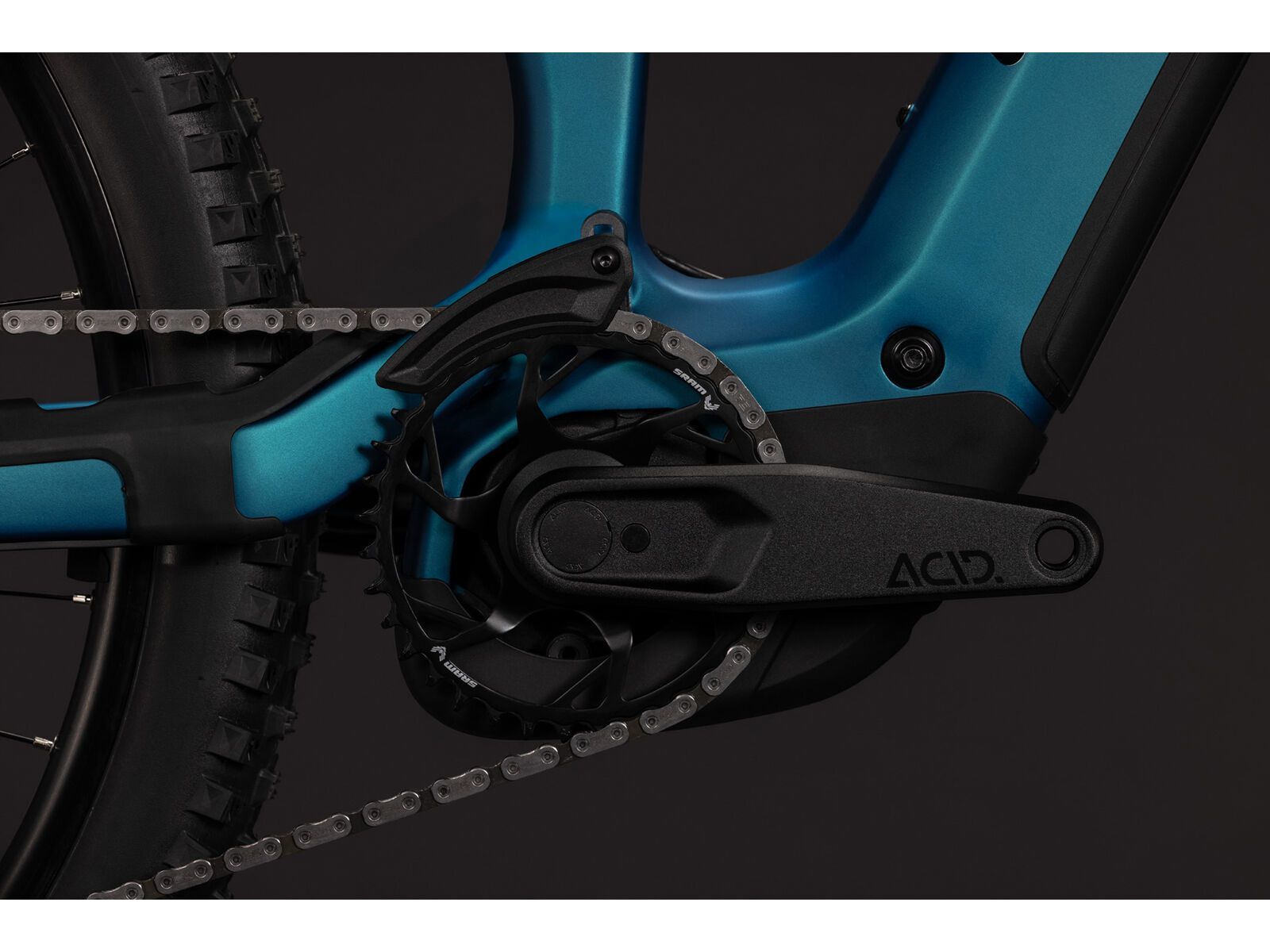 Cube Stereo Hybrid One77 HPC Race 800, metallicpetrol´n´black - Bild 5