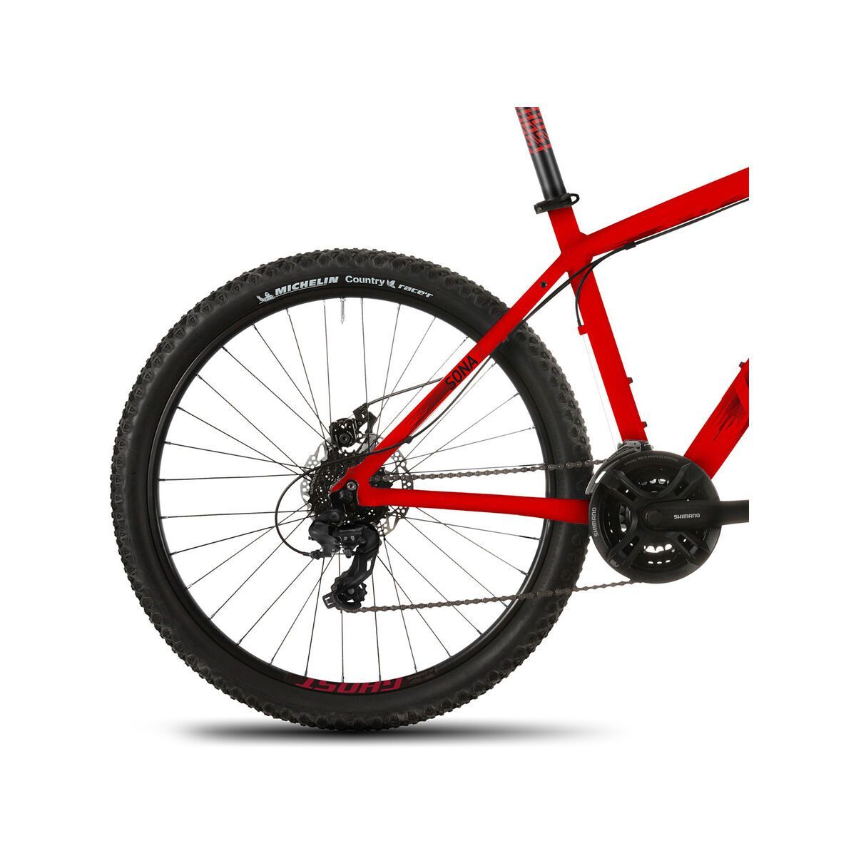 Ghost Sona 2, red/darkred/black - Bild 4