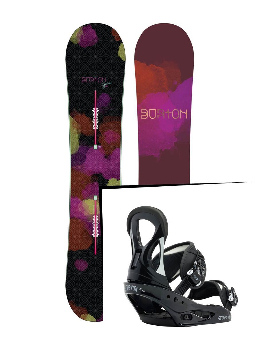 Set: Burton Genie 2015 +  Stiletto (1191380S) - Bild 1