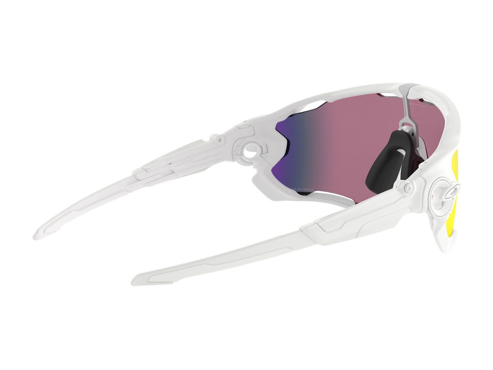 Oakley Jawbreaker Prizm Road, polished white/Lens: prizm road - Bild 5