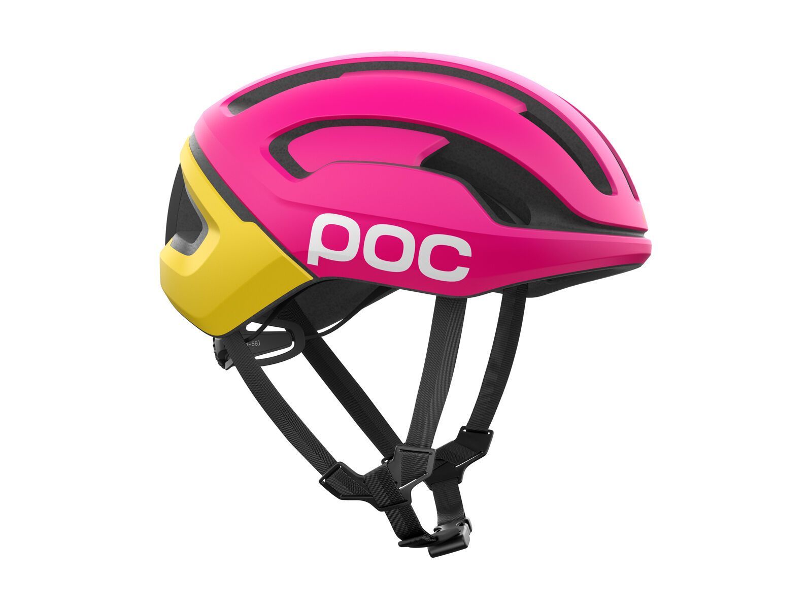 POC Omne Air MIPS, rhos red matt/citrine yellow matt - Bild 4