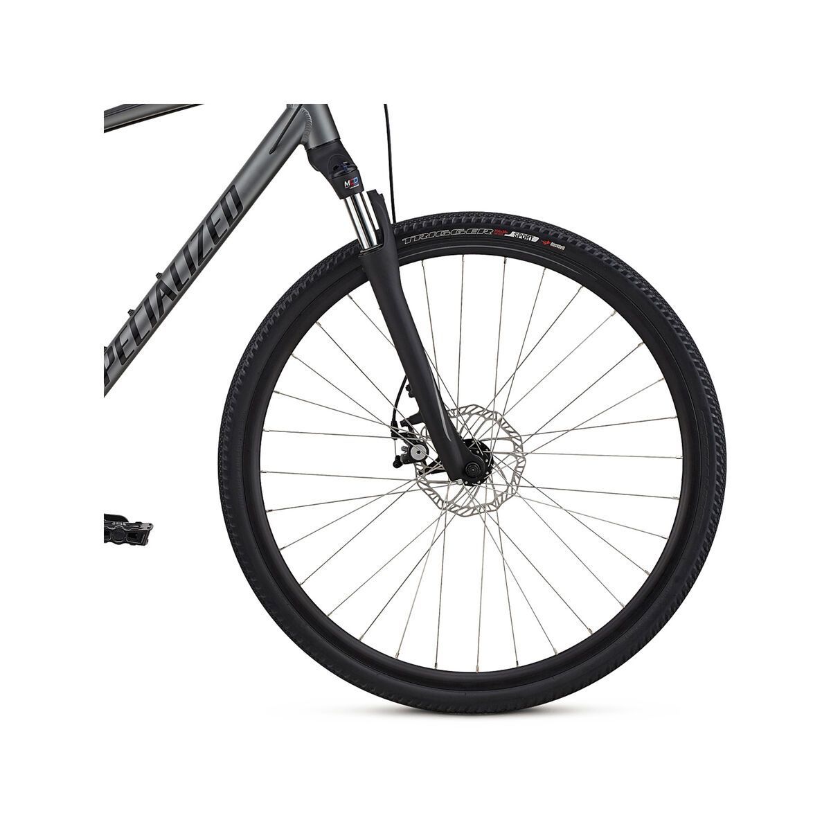 Specialized Crosstrail Mechanical Disc, charcoal/gloss black/black reflective - Bild 4