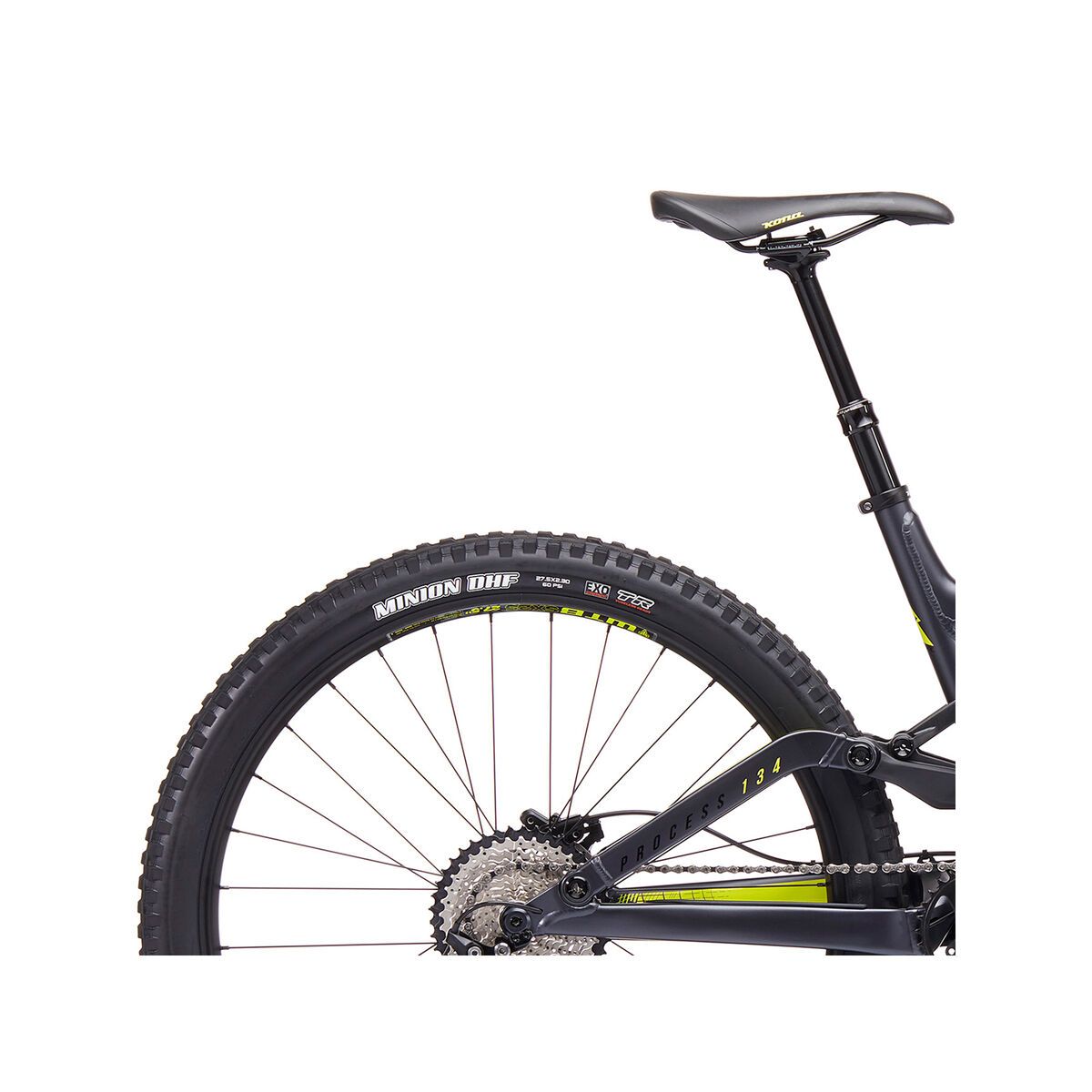 Kona Process 134 SE, matt charcoal w/ gloss black & yellow decals - Bild 6