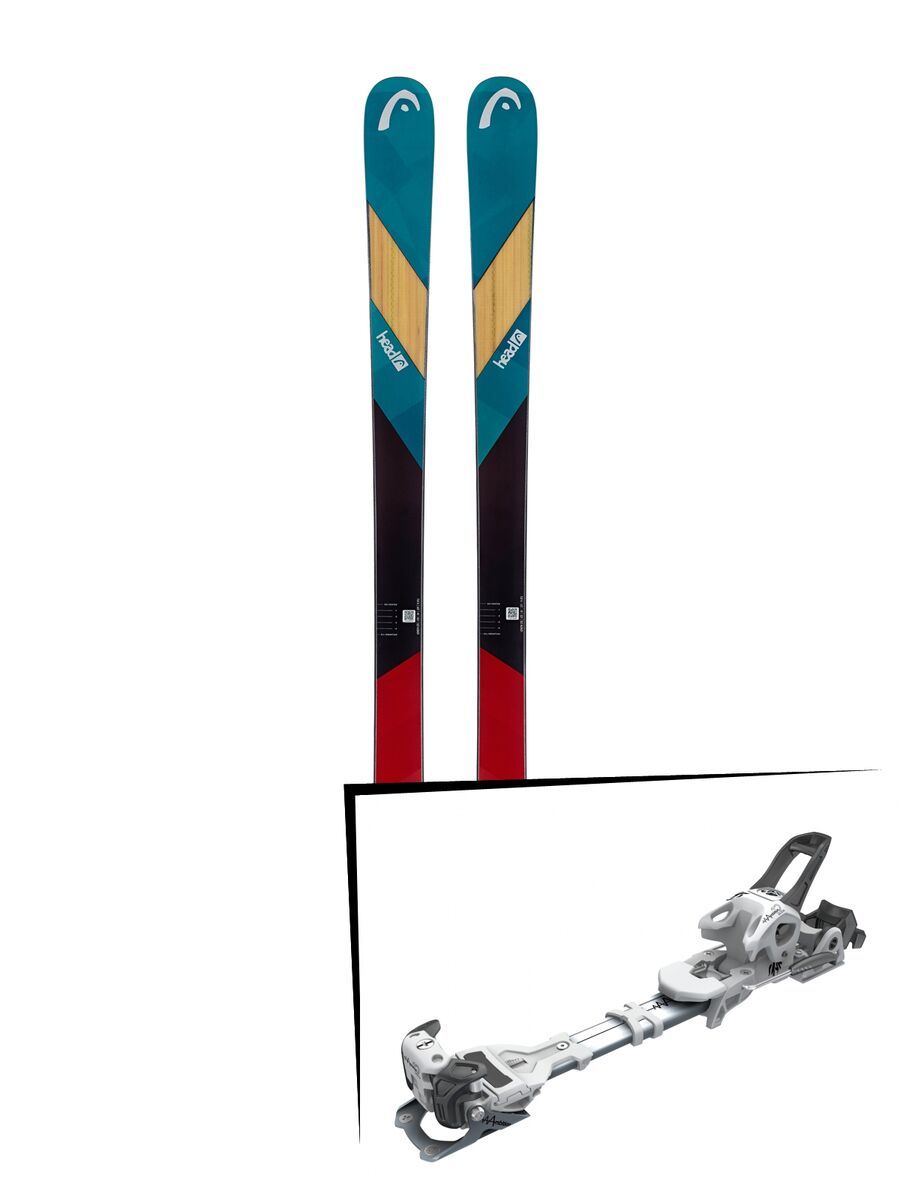 Set: Head Caddy 2019 + Tyrolia Ambition 12 AT solid white black - Bild 1