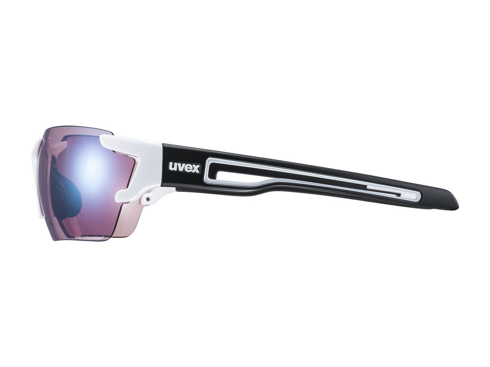 uvex sportstyle 803 cv Colorvision Litemirror Amber, white black mat - Bild 2