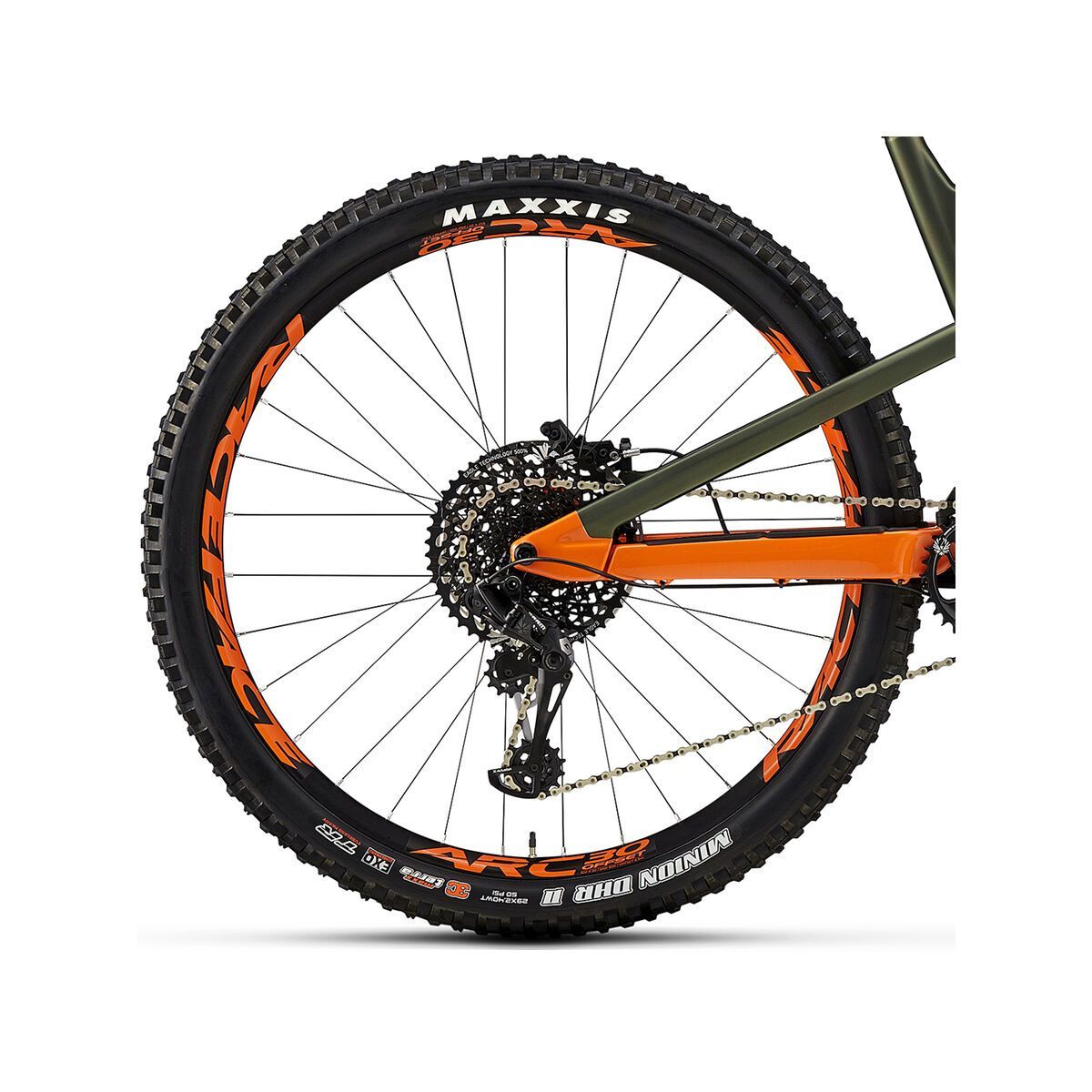 Rocky Mountain Instinct Carbon 90 BC Edition, fox racing orange/tank girl/black in black - Bild 6