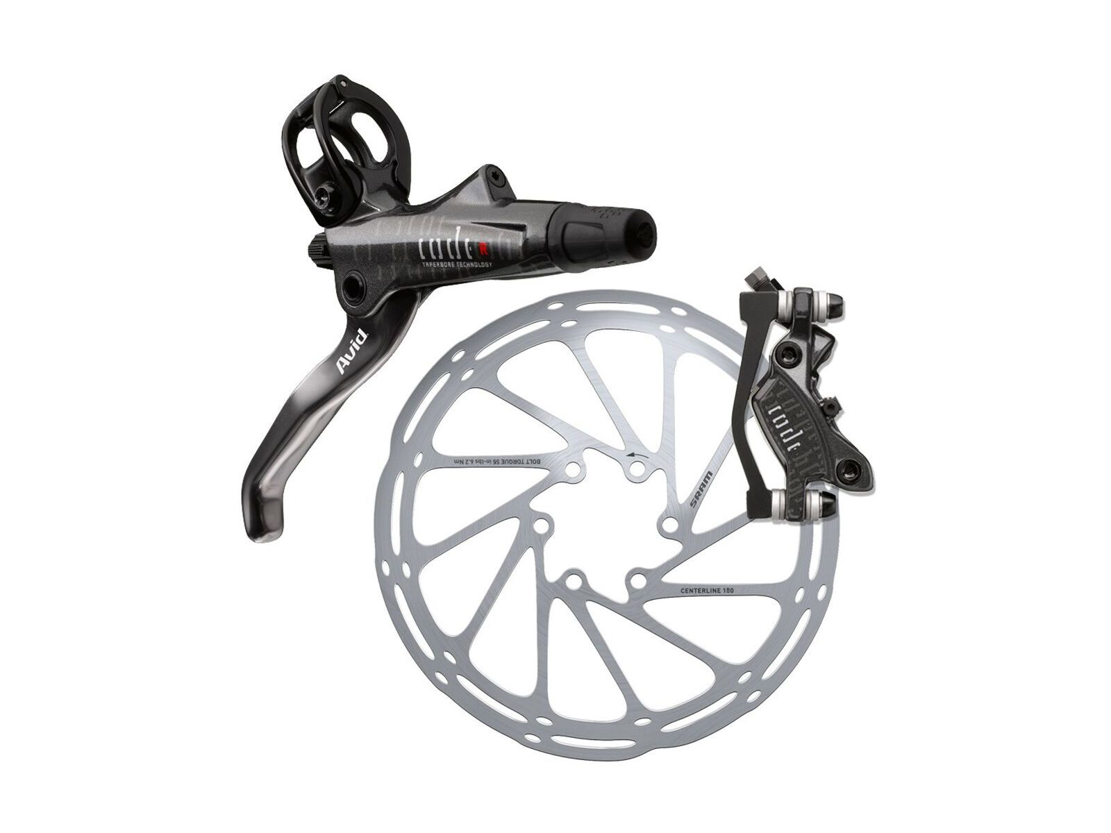 Avid Code R Scheibenbremse, vorn, grau - Bild 1