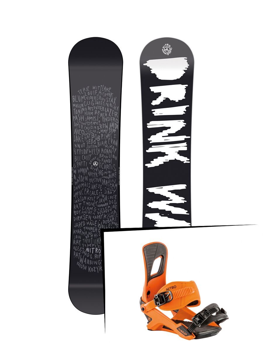 Set: Nitro Drink Water Hazzard 2019 + Nitro Rambler OJ - Bild 1