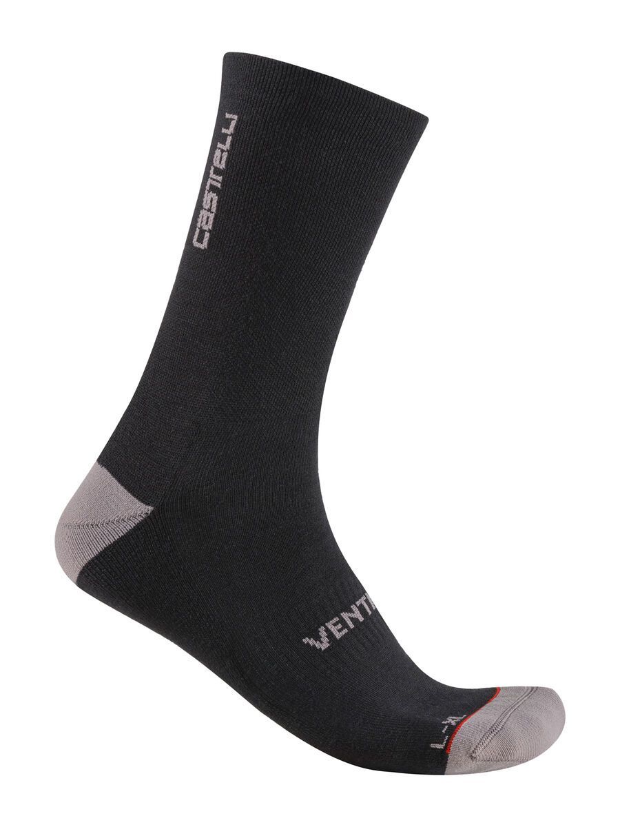 Castelli Venti Soft Merino Sock, black - Bild 1