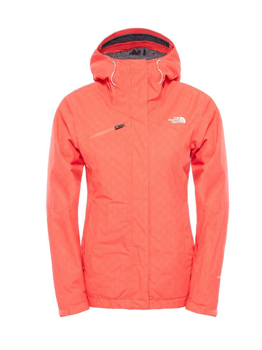 The North Face Womens Descendit Jacket, melon red print - Bild 1