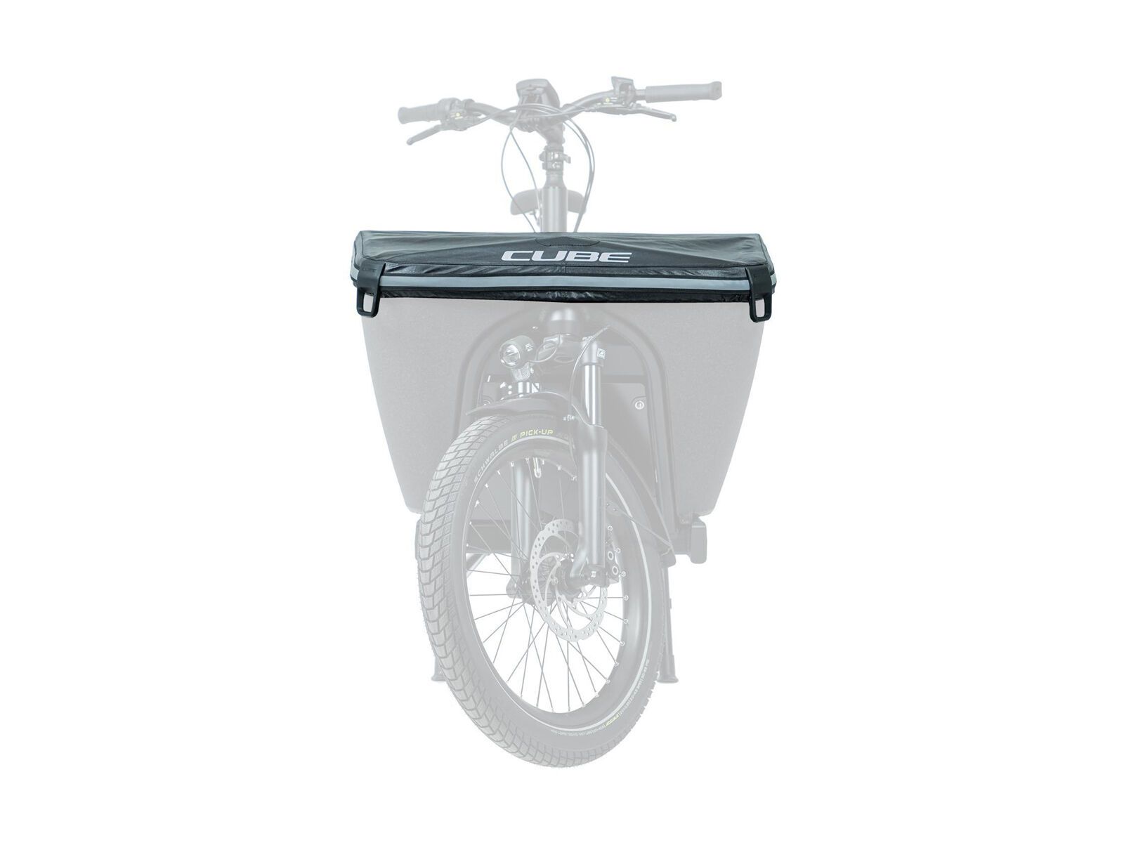 Cube Boxabdeckung für Cargo ohne Sitzbank, black - Bild 3